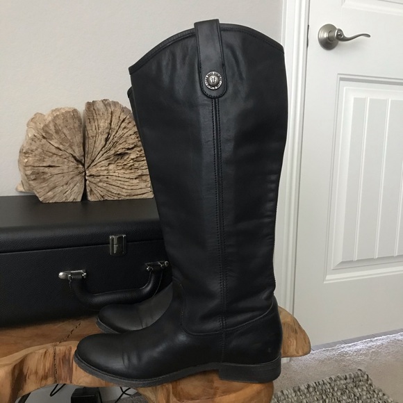 HPπFrye Melissa Button Riding Boots Size 5.5 - Picture 7 of 12